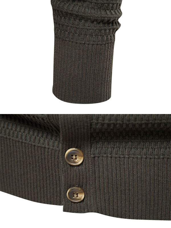 Men's Knitted Cardigan Sweater