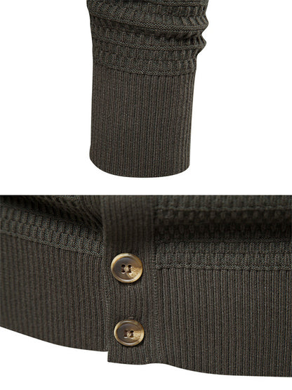 Men's Knitted Cardigan Sweater