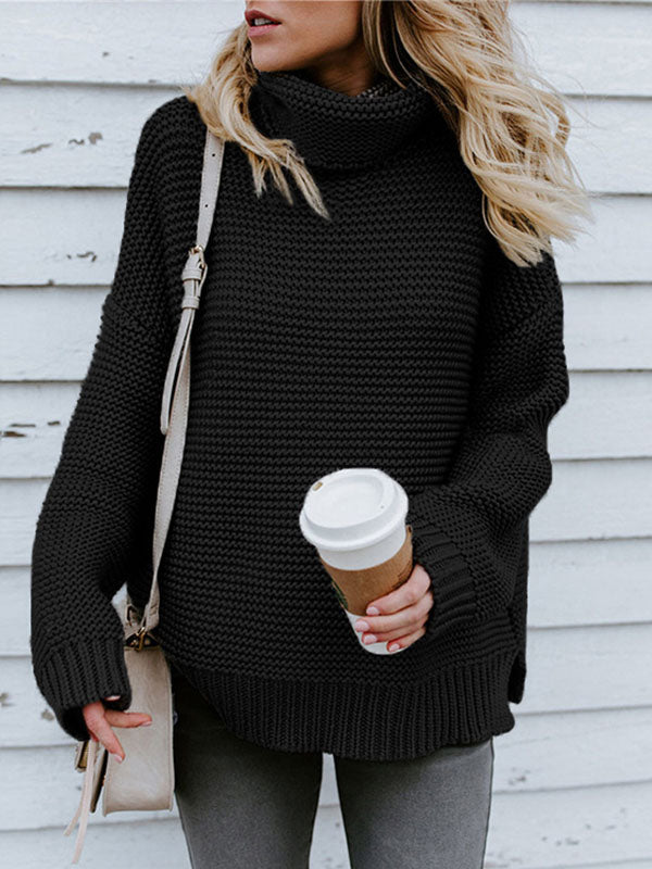 Long Sleeve Turtleneck Pullover Sweater