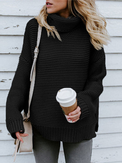 Long Sleeve Turtleneck Pullover Sweater