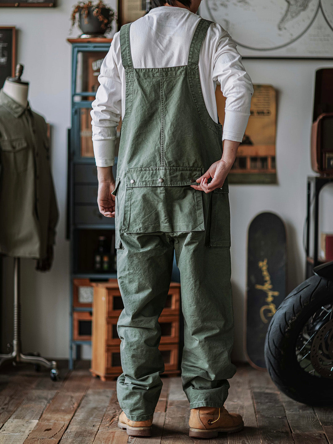 Winston Zipper Overalls