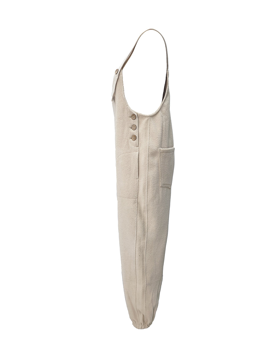 WarmNest Fleece Overalls - Clearance Sale