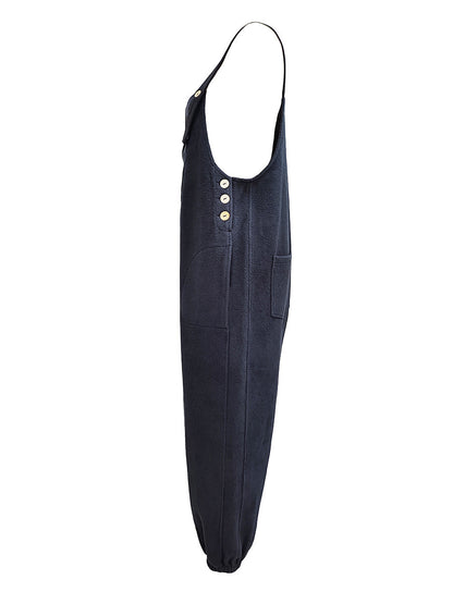 WarmNest Fleece Overalls - Clearance Sale