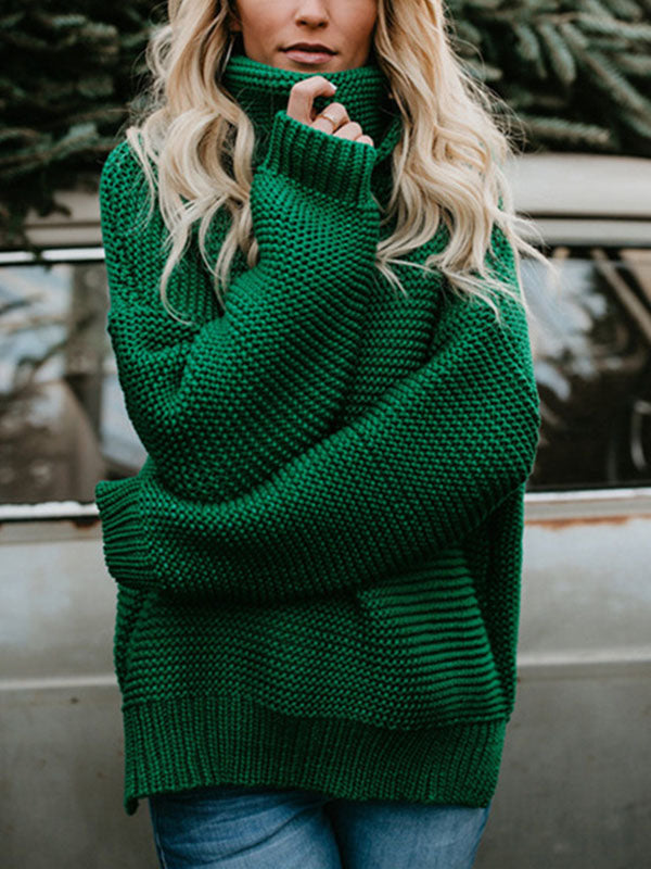 Long Sleeve Turtleneck Pullover Sweater