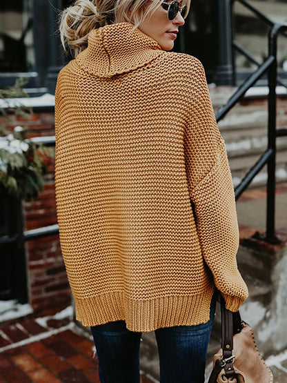 Long Sleeve Turtleneck Pullover Sweater