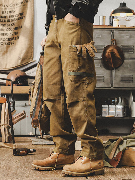Men's Vintage-Inspired Cargo Pants