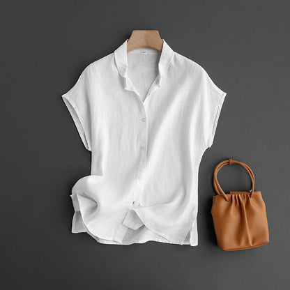 100% Linen Short Sleeve Shirt