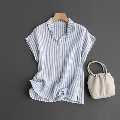 100% Linen Short Sleeve Shirt