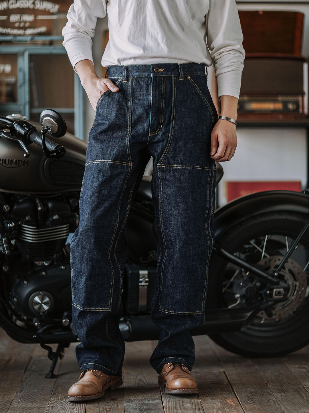 Selvedge Carpenter Jeans
