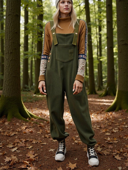 WarmNest Fleece Overalls - Clearance Sale