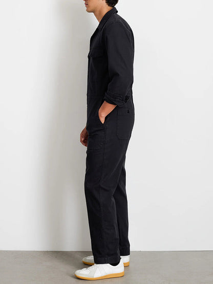 Men's Slim Fit Zip Jumpsuit